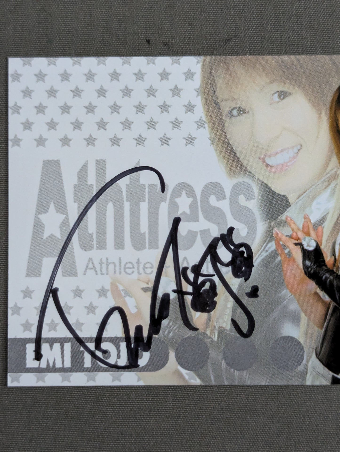 ATHTRESS 東城えみ 公式サインカード(No.35)