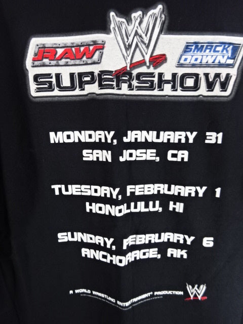 RAW×SMACKDOWN SUPERSHOW 2005 ピクチャーTシャツ