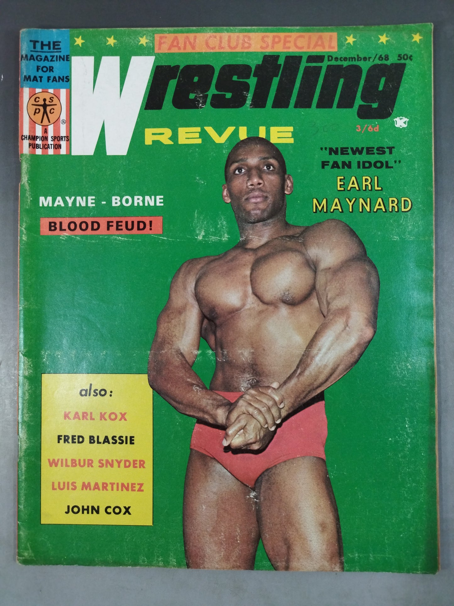 Wrestling REVUE 1968年12月号