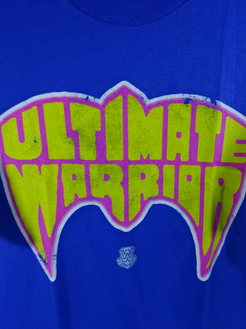 アルティメット・ウォリアー Tシャツ①(WWE/ブルー)