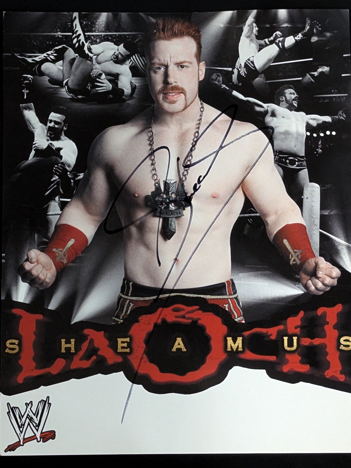 WWE シェイマス 直筆サイン入りポートレート(A-1)