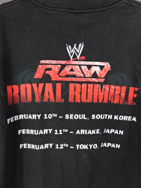 RAW ROYAL RUMBLE ASIA TOUR 2008 Picture T-Shirt (2008)