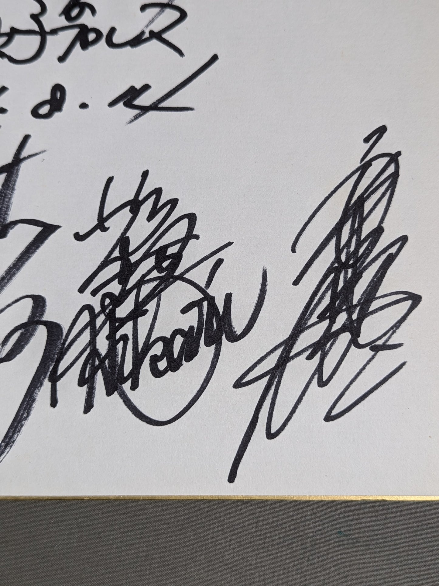 JWP 6選手寄せ書き