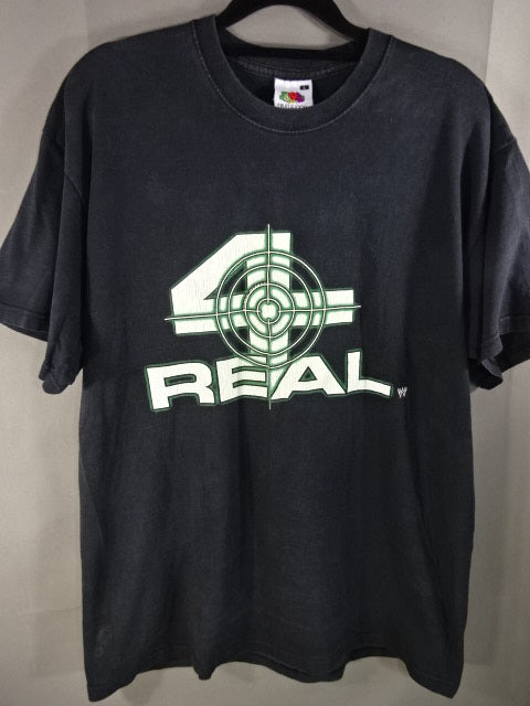 クリス・ベノワ 4 REAL Tシャツ②(ブラック)