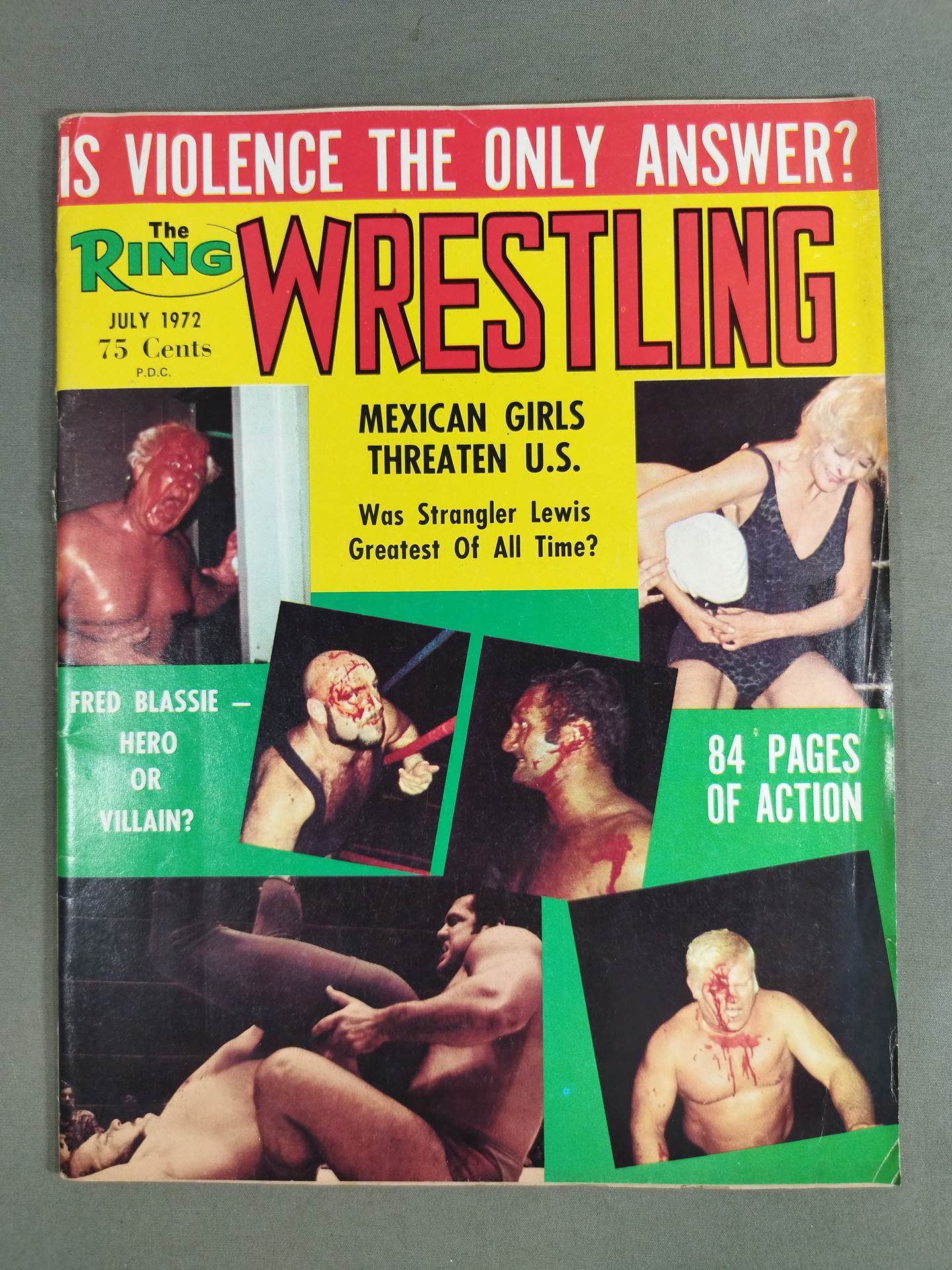 【The RING】WRESTLING 1972年7月号