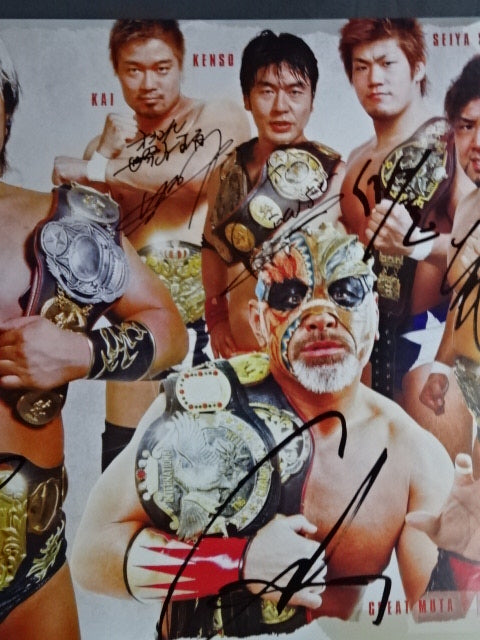 ★全6選手直筆サイン入り★ 2011 プロレスLOVE in 両国 Vol.13