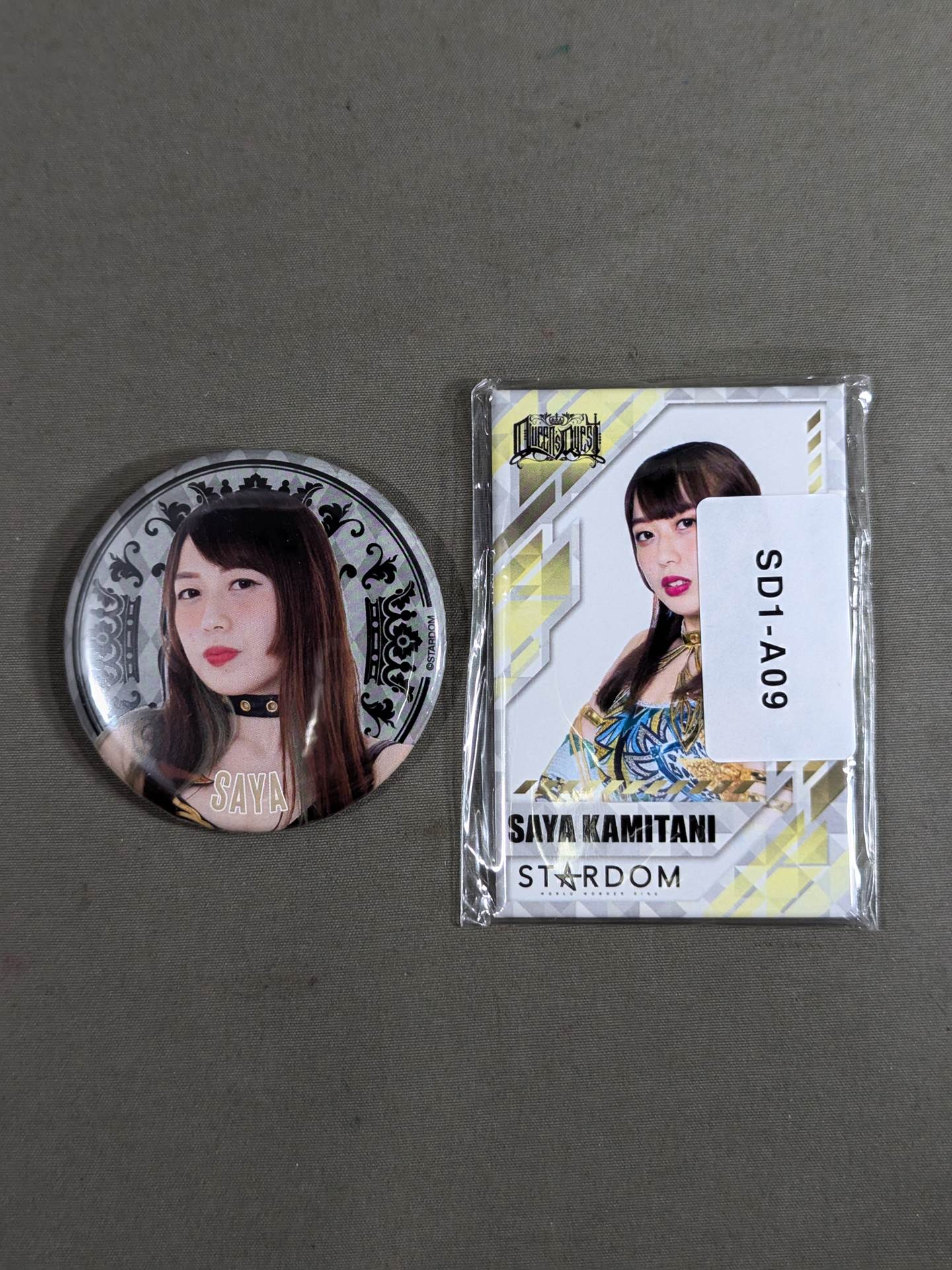 ★Phenex Queen★ Saya Kamitani PinBack button set(1)