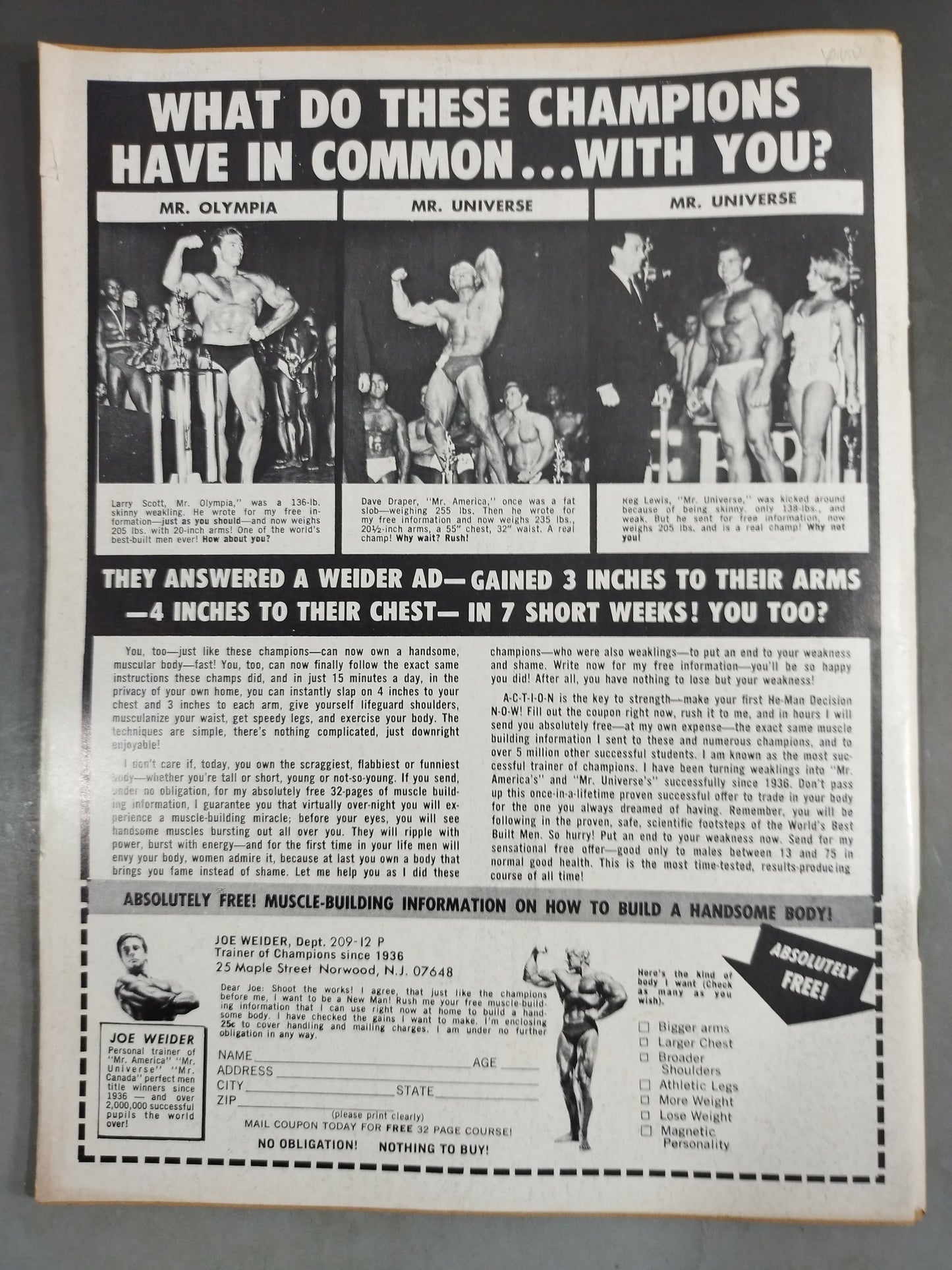 Wrestling 1972 ANNUAL ♯1