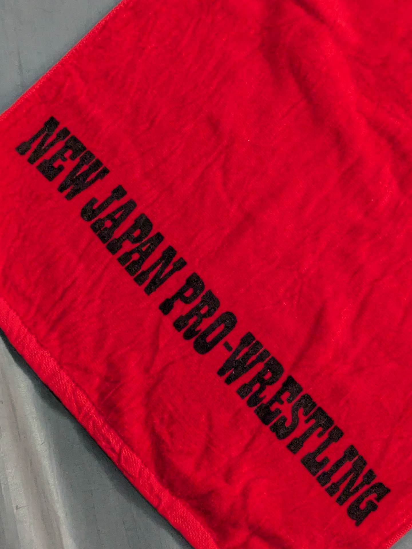 Antonio Inoki " Manjigatame " Illustrated Sports Towel