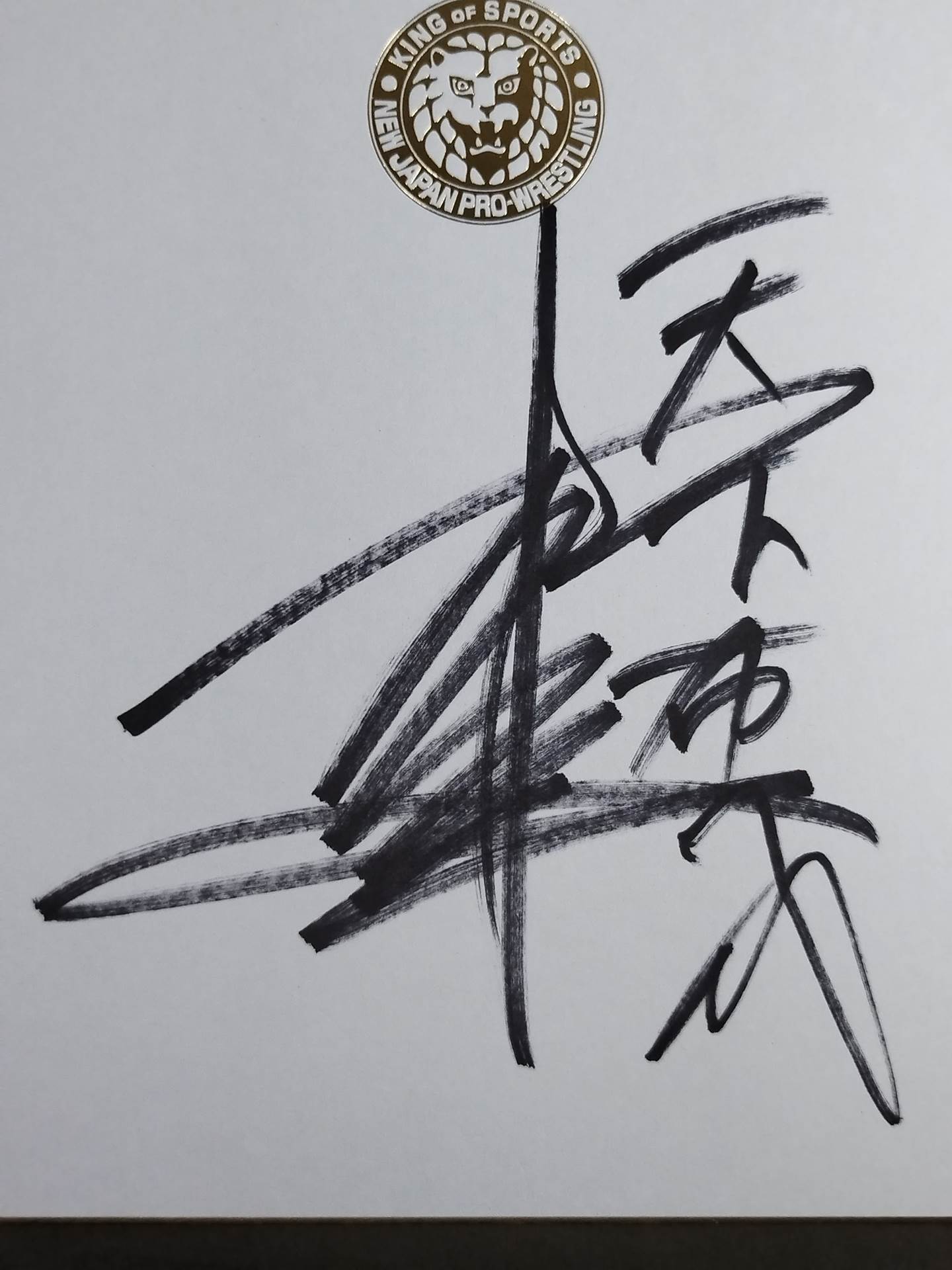 Yoshitatsu (Lion Mark Shikishi ( Autograph board ) )