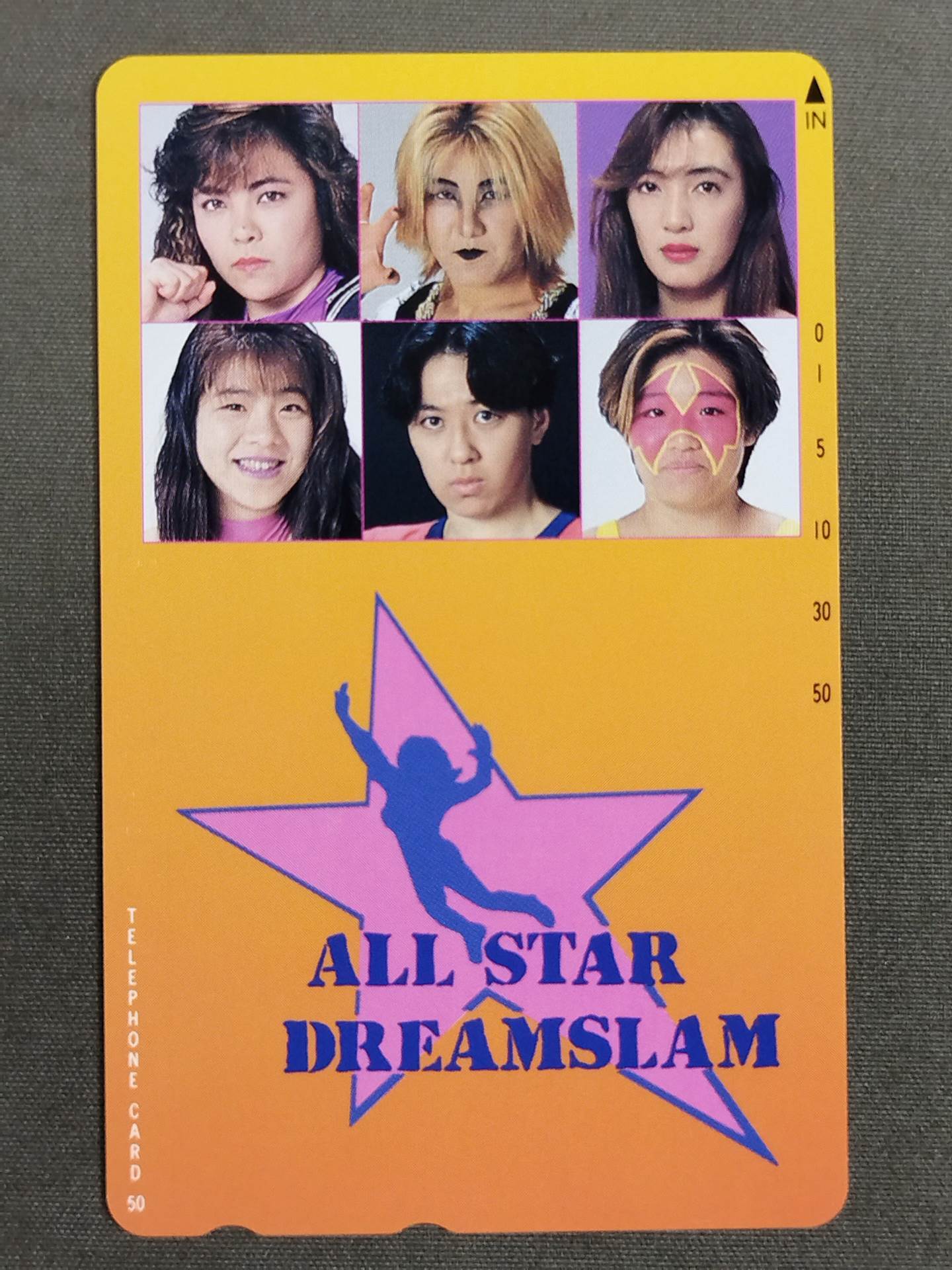 ALLSTAR DREAMSLAM Calling Card (1) (Orange)