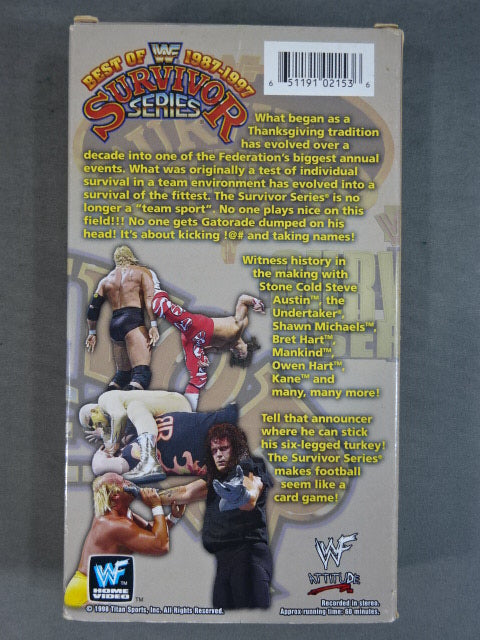 WWF BEST OF SURVIVOR SERIES 1987-1997