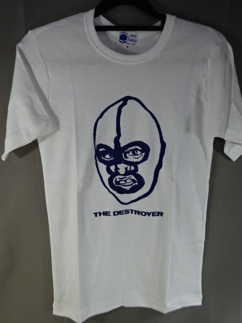 ザ・デストロイヤー イラスト Tシャツ①(ホワイト)