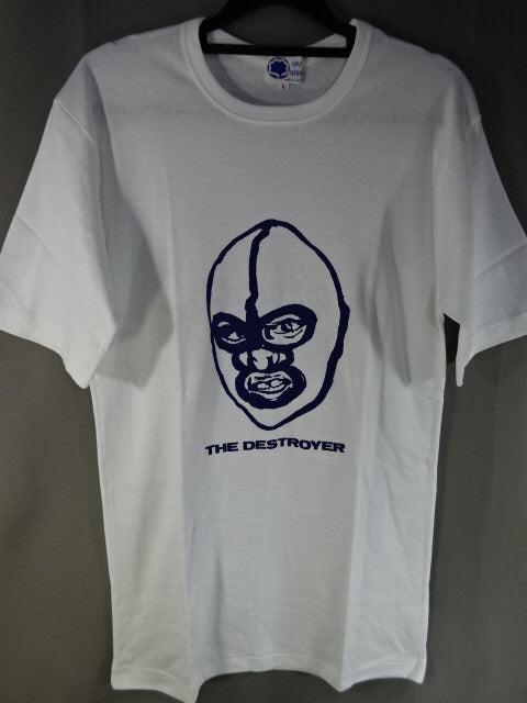 ザ・デストロイヤー イラスト Tシャツ①(ホワイト)