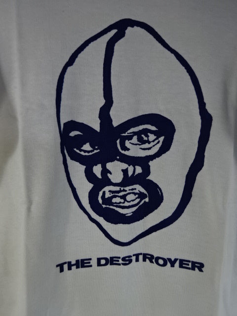 ザ・デストロイヤー イラスト Tシャツ①(ホワイト)