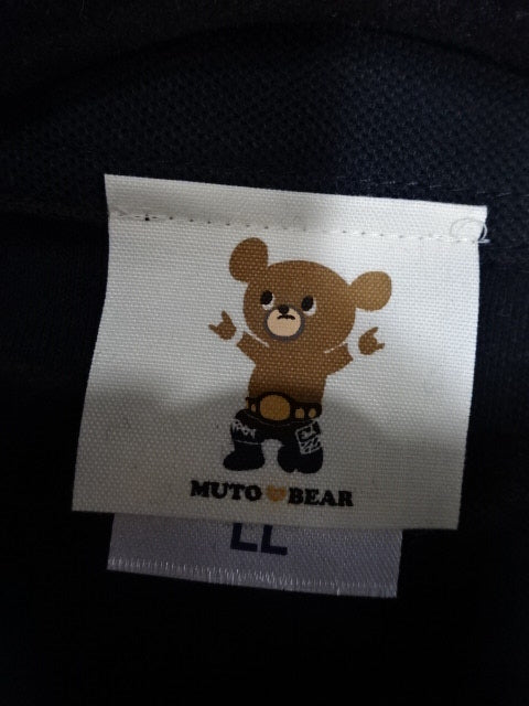 Muto Bear Polo Shirt (1) (Black)