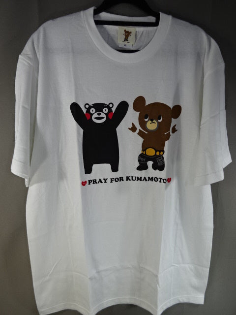 武藤敬司 武藤ベアー×くまモン コラボTシャツ