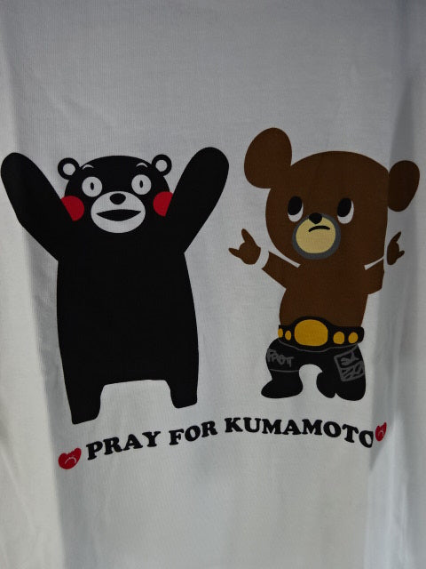 武藤敬司 武藤ベアー×くまモン コラボTシャツ