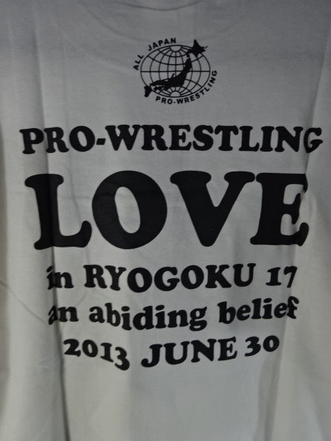 武藤敬司 武藤ベアー Tシャツ②(全日本プロレス / ホワイト)