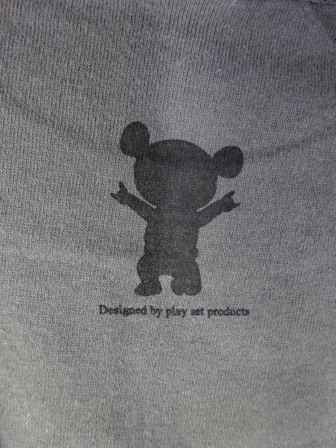 武藤敬司 武藤ベアー Tシャツ③(全日本プロレス / グレー)