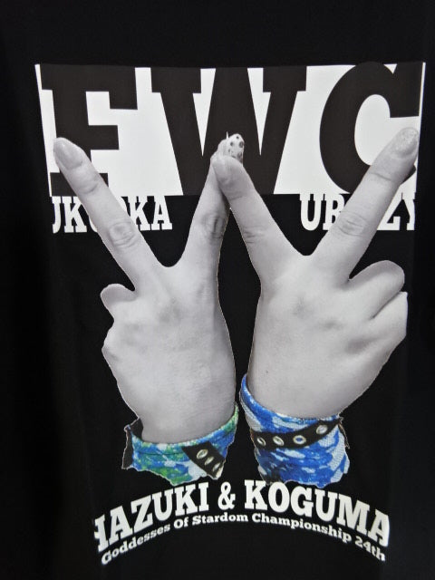 FWC(葉月&コグマ) Tシャツ②(ブラック)