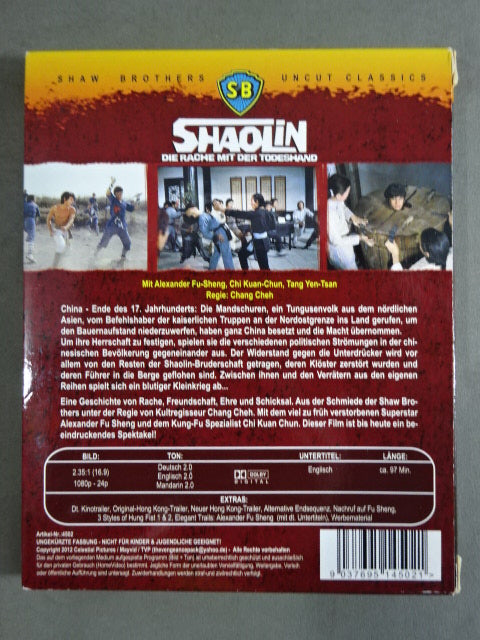 SHAOLIN DIE RACHE MIT DER TODESHAND