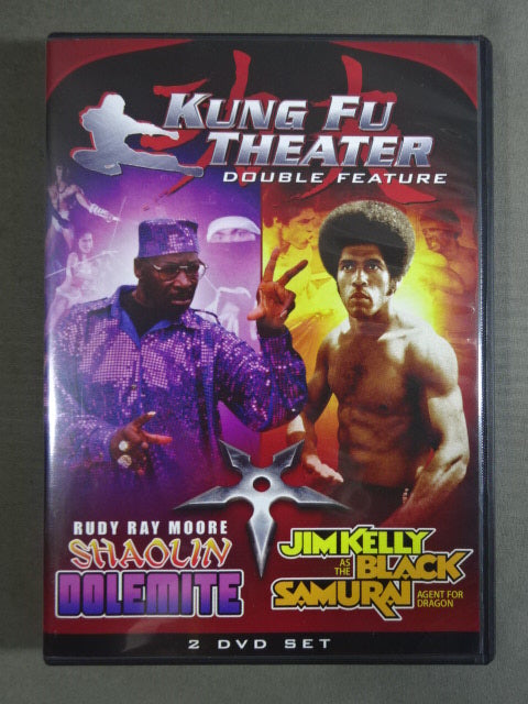 ★KUNG FU THEATER DOUBLE FEATURE★ SHAOLIN DOLEMITE & BLACK SAMURAI