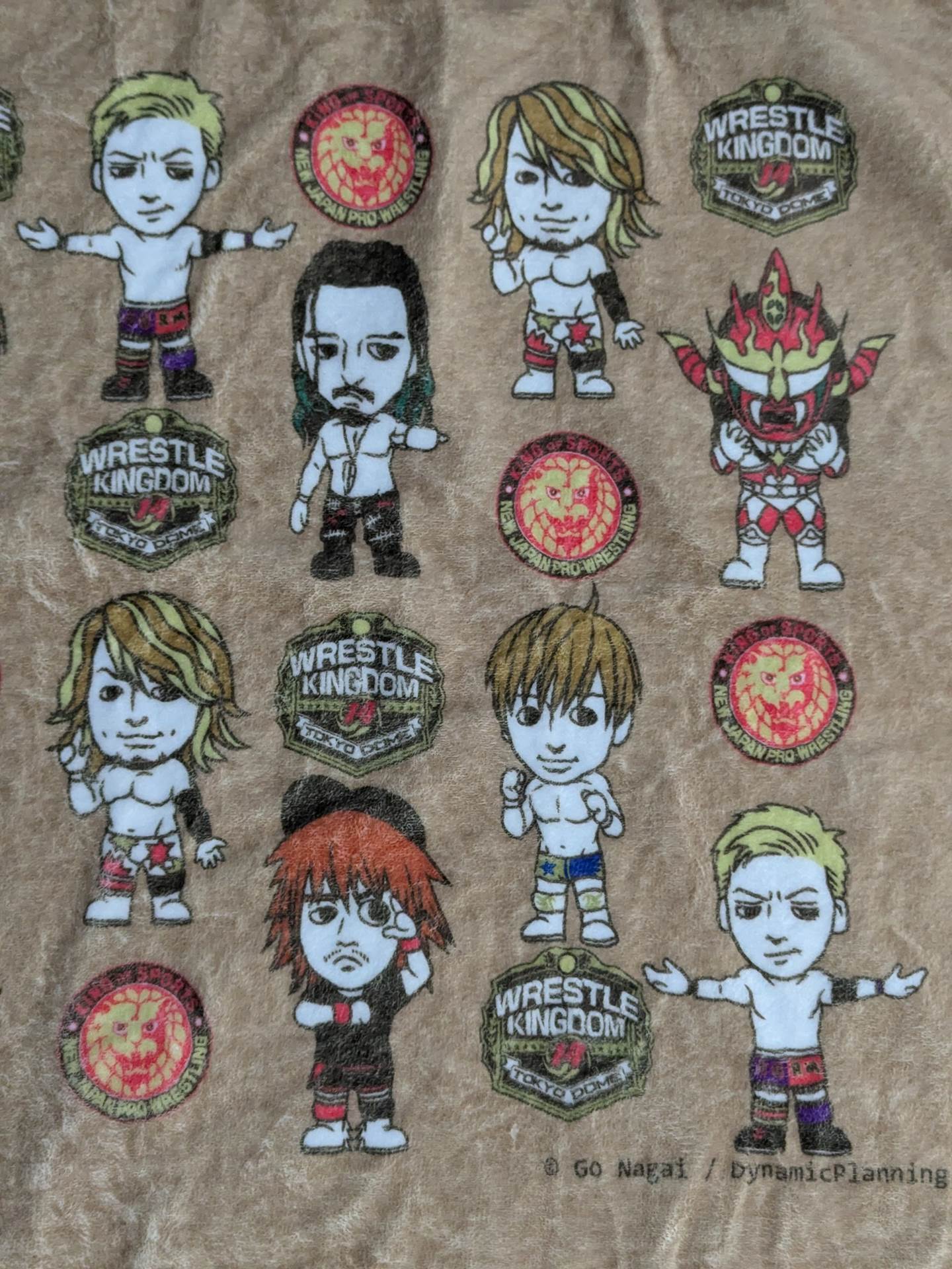 ★WRESTLE KINGDOM 14 "Ladies Seat" Viewing Bonus ★ Original Blanket