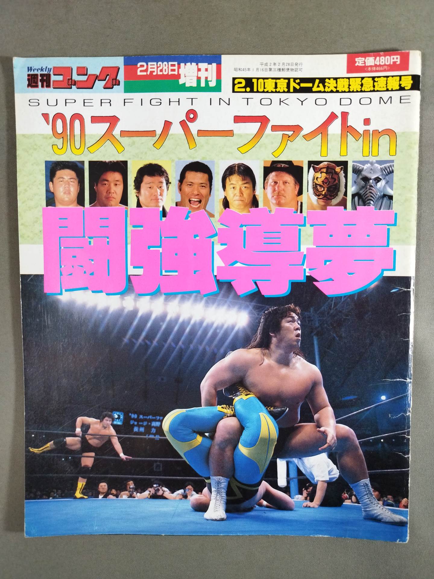 Gong Extra Issue '90 Super Fight in Fighting Strong Dream