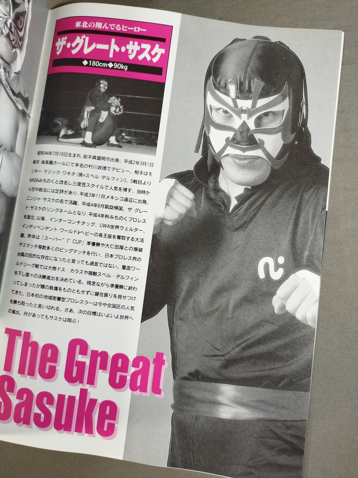 みちのくプロレス オフィシャルパンフレット Vol.13
