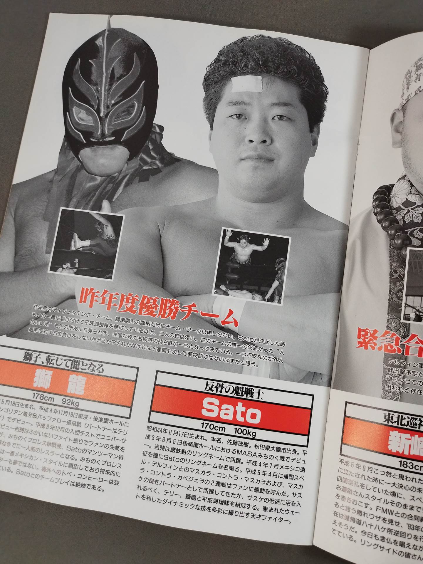 Michinoku Pro Wrestling Official Pamphlet Vol.7