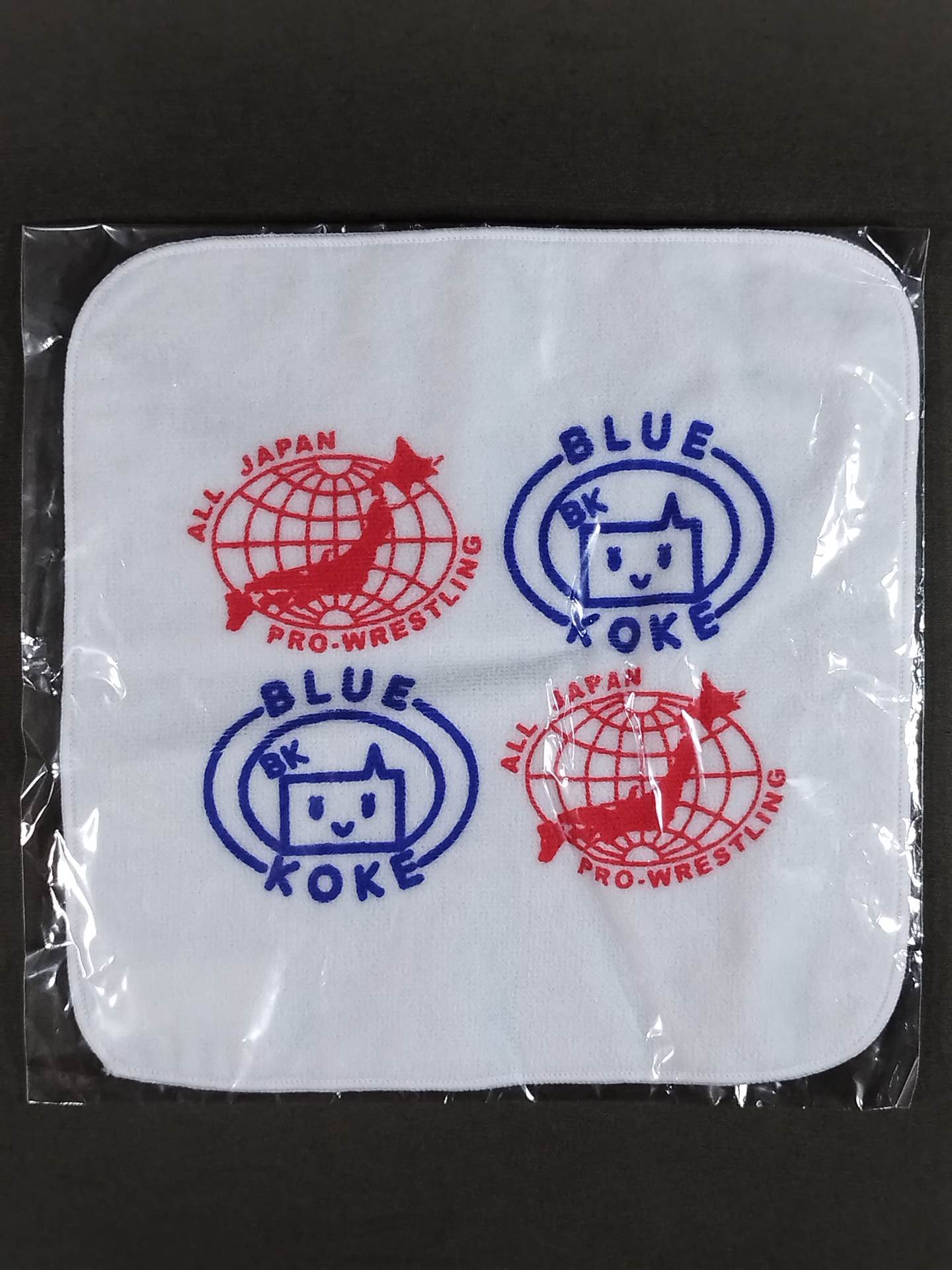 全日本プロレス×BLUE KOKE ハンドタオル