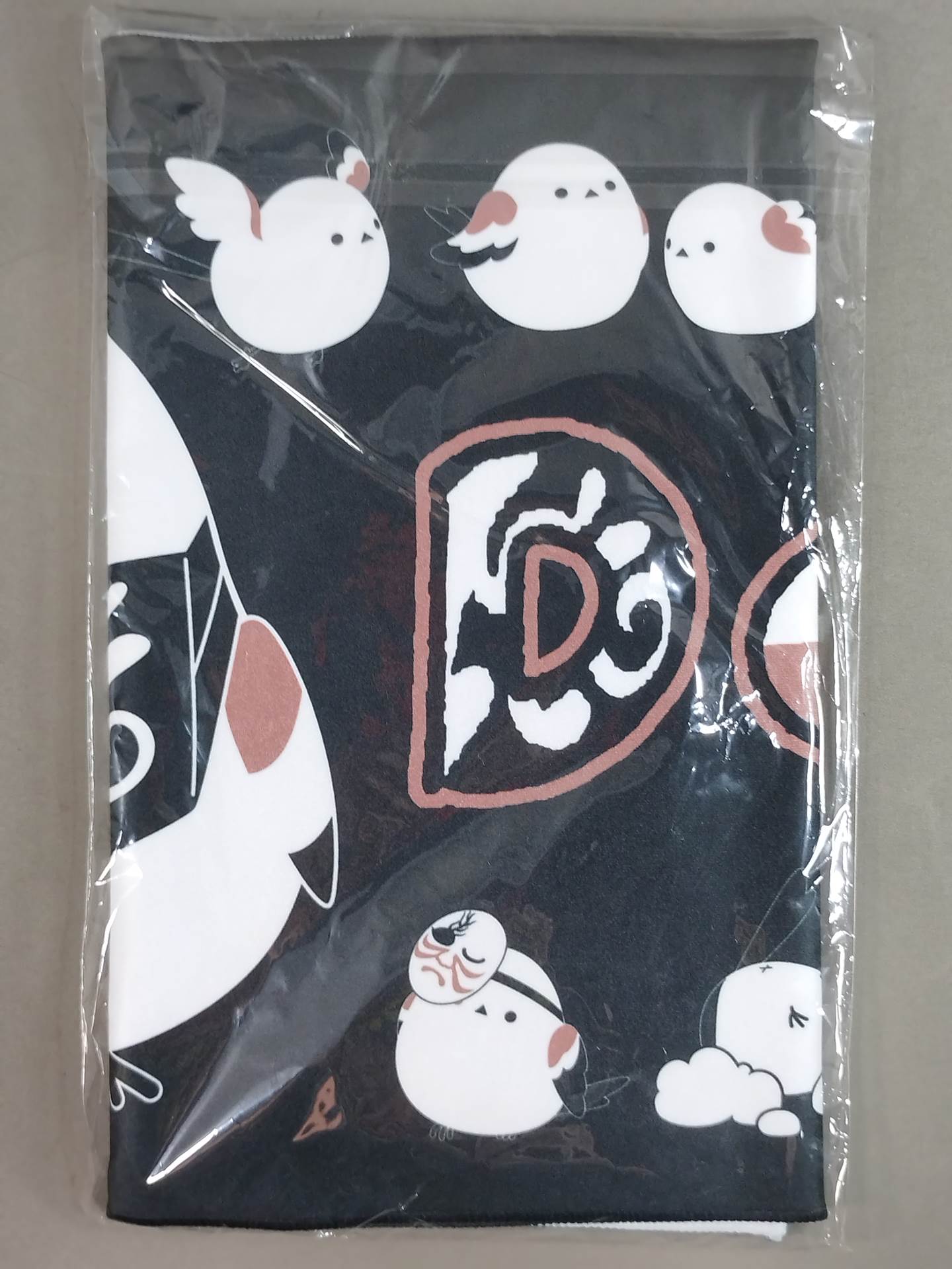 DOUKI "I'm a striped enaga." Collaboration face towel