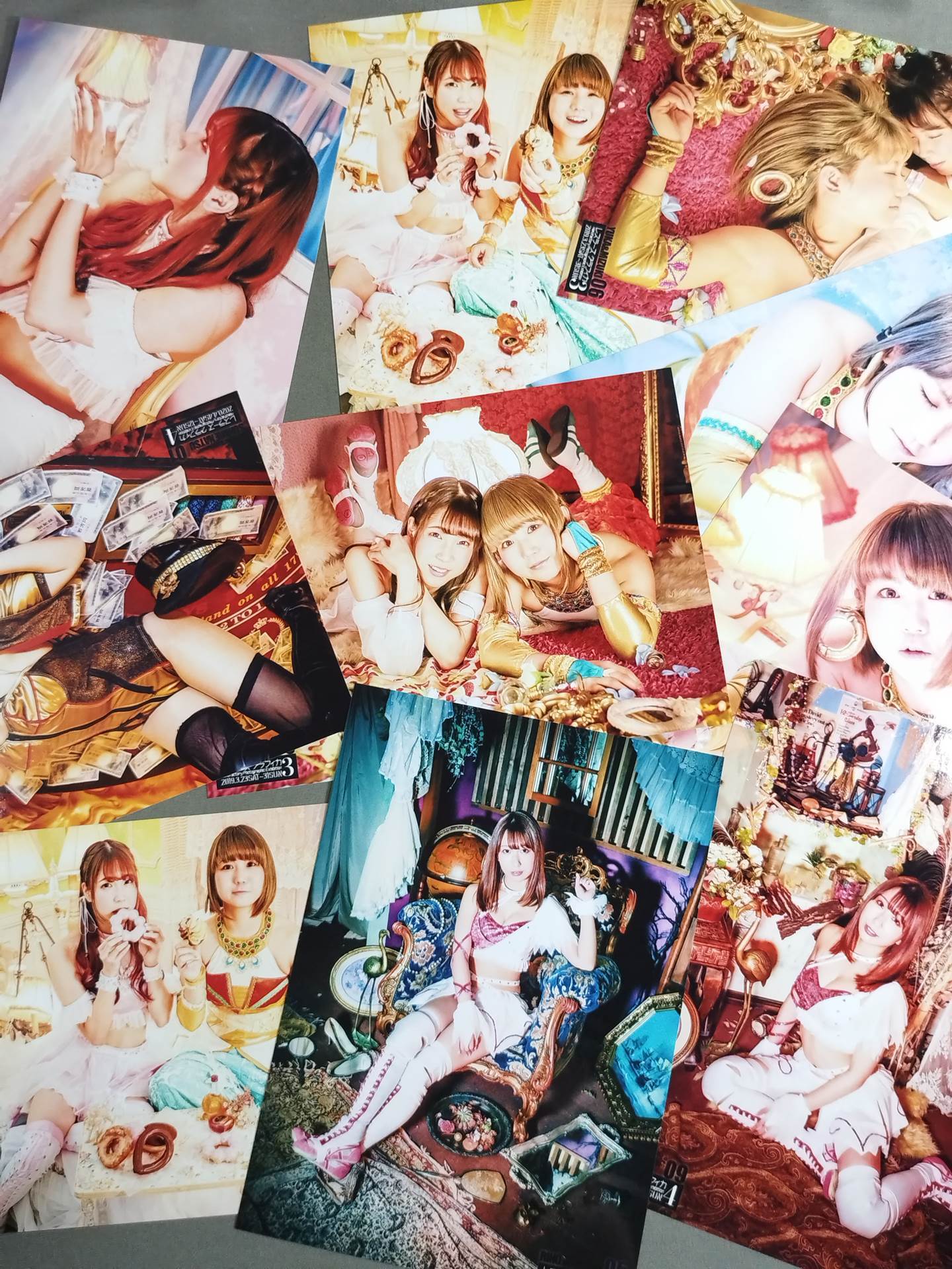 Wrestler's Graphica Photos Set of 10
