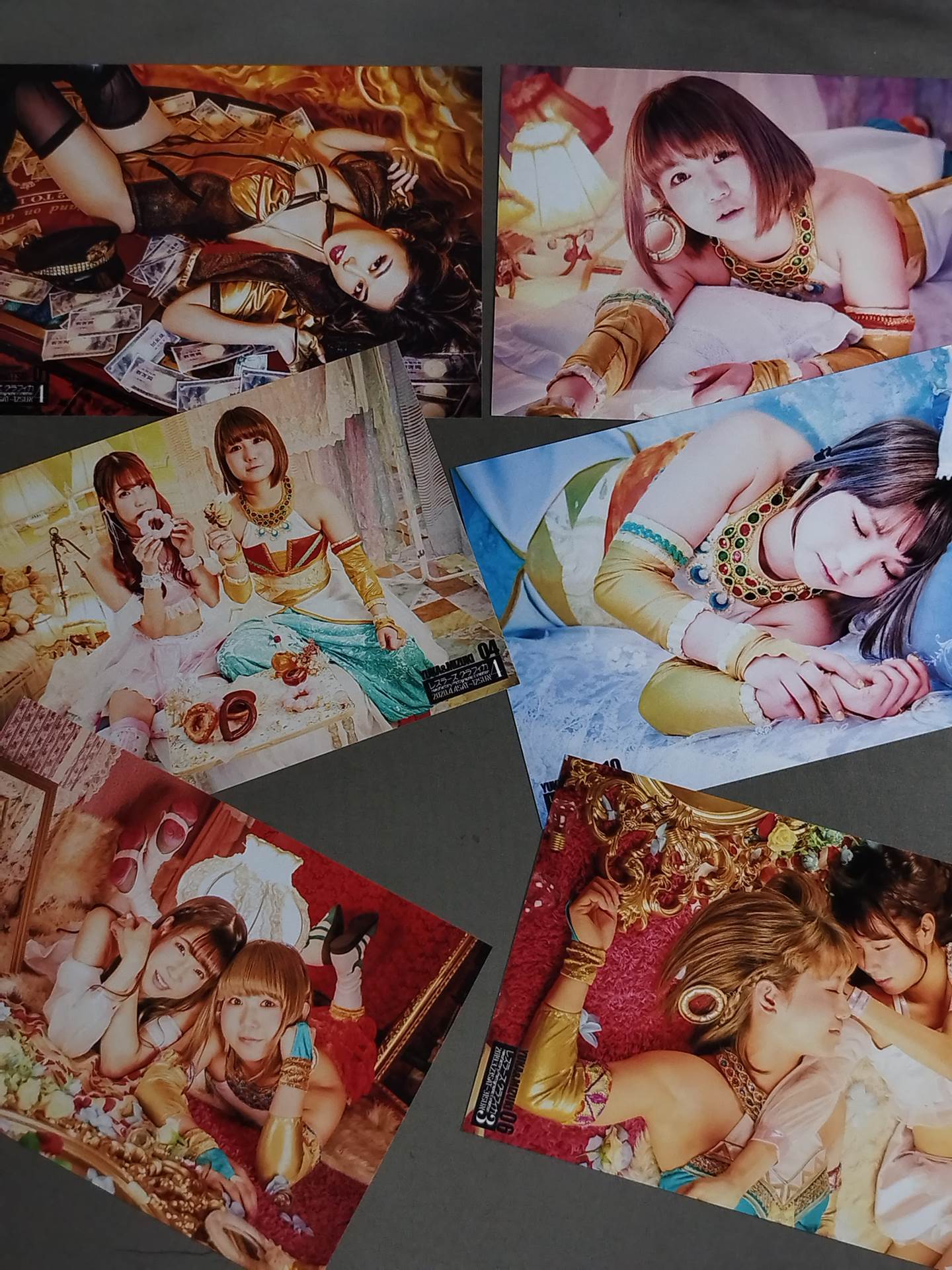 Wrestler's Graphica Photos Set of 10