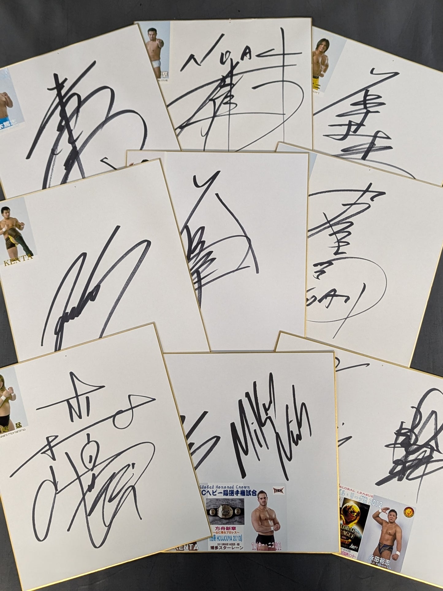 NOAH 色紙セット(写真シール貼付)②