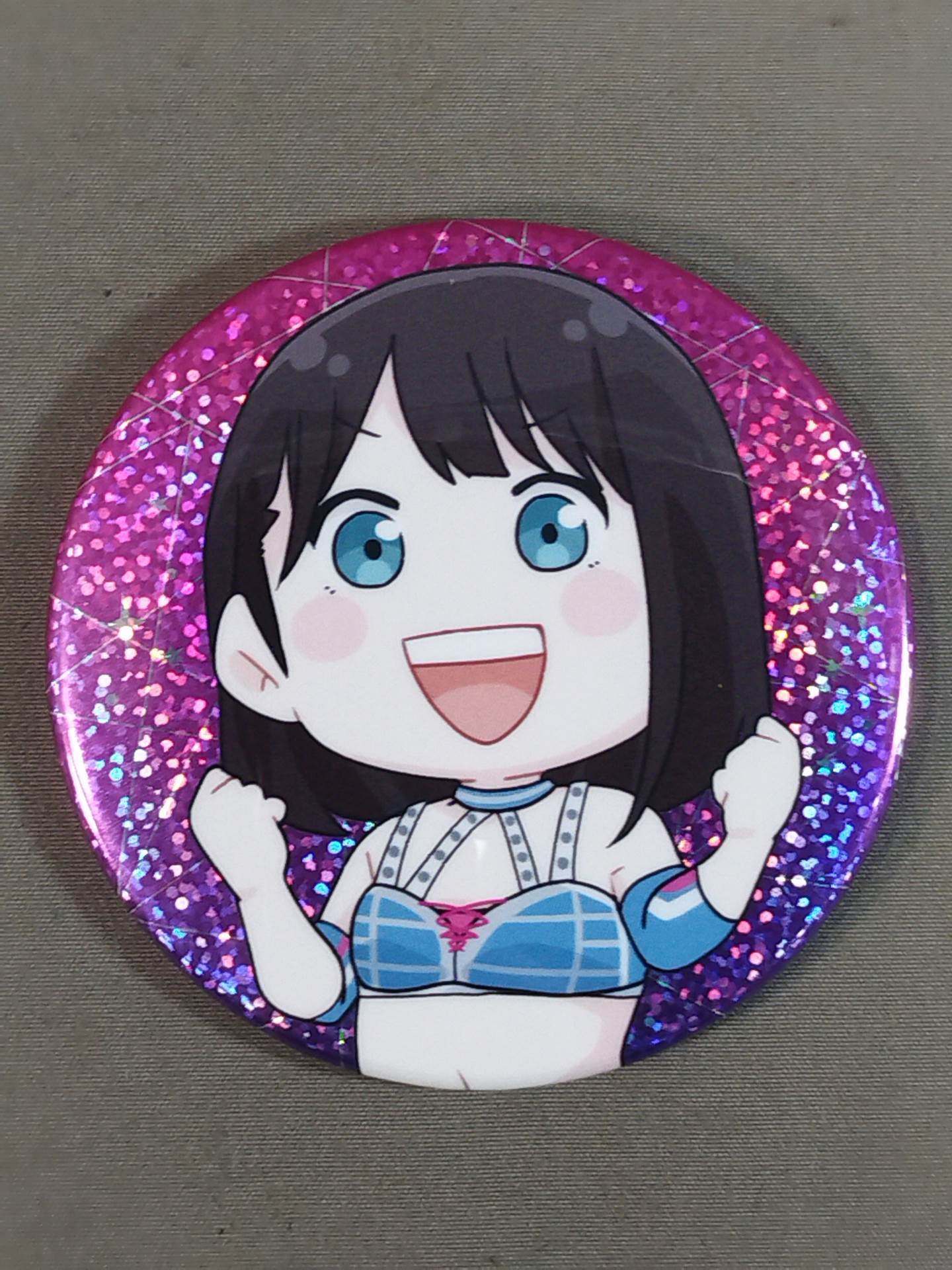 さくらあや ランダムイラスト缶バッジ Illustration byたぬきち