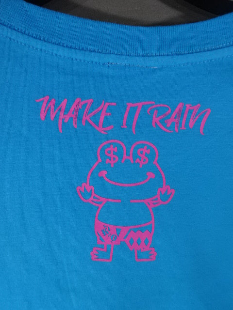 オカダ・カズチカ フランクリン Tシャツ(ライトブルー)