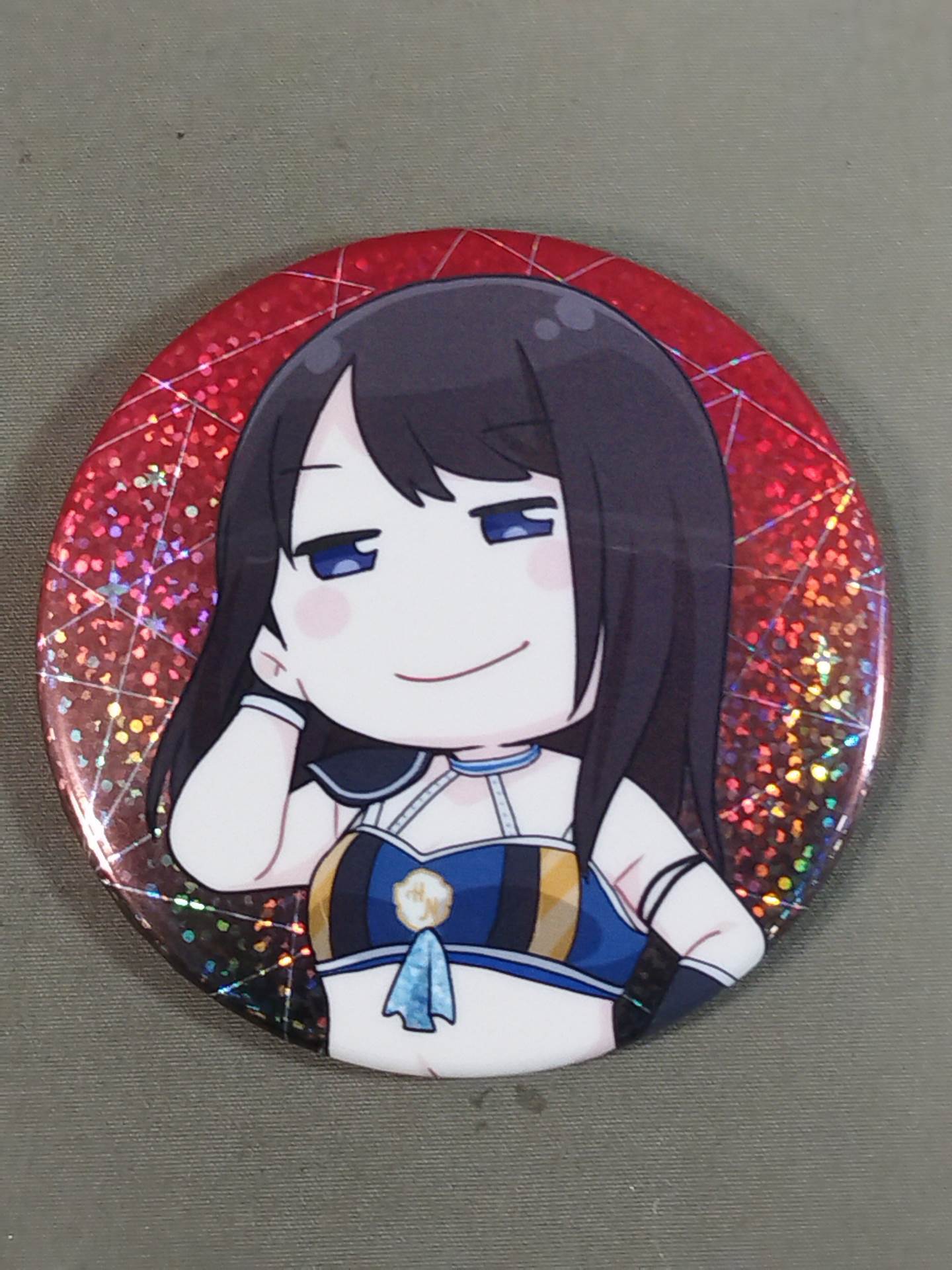 妃南 ランダムイラスト缶バッジ Illustration byたぬきち