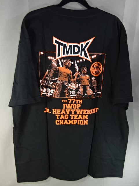 ロビー・イーグルス&藤田晃生 第77代 IWGPジュニアタッグ王座 戴冠記念Tシャツ