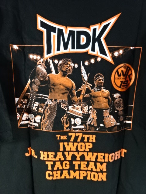 ロビー・イーグルス&藤田晃生 第77代 IWGPジュニアタッグ王座 戴冠記念Tシャツ