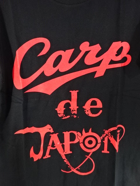 広島東洋カープ×内藤哲也 Carp de JAPON コラボTシャツ①(ブラック)