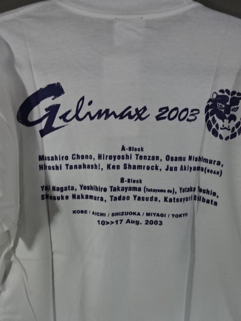 G1 CLIMAX 2003 Tシャツ