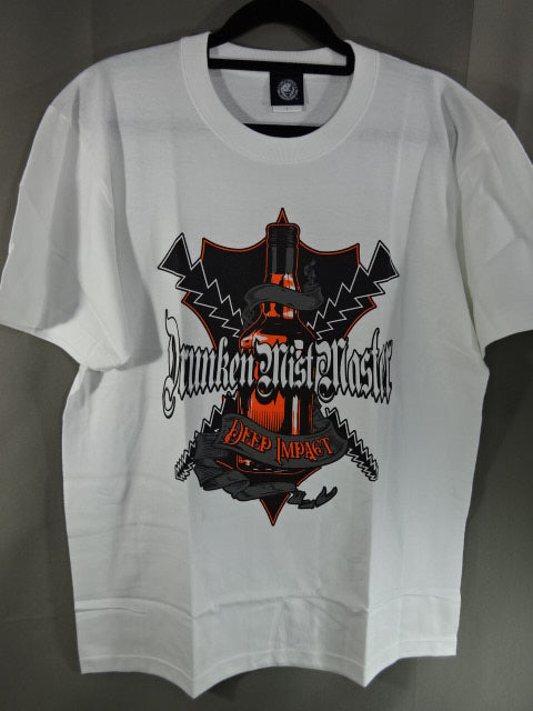 金丸義信 DRUNKEN MIST MASTER Tシャツ(ホワイト)