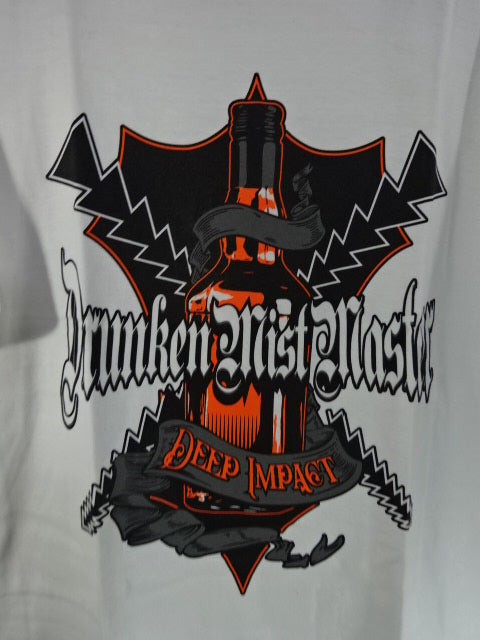 金丸義信 DRUNKEN MIST MASTER Tシャツ(ホワイト)