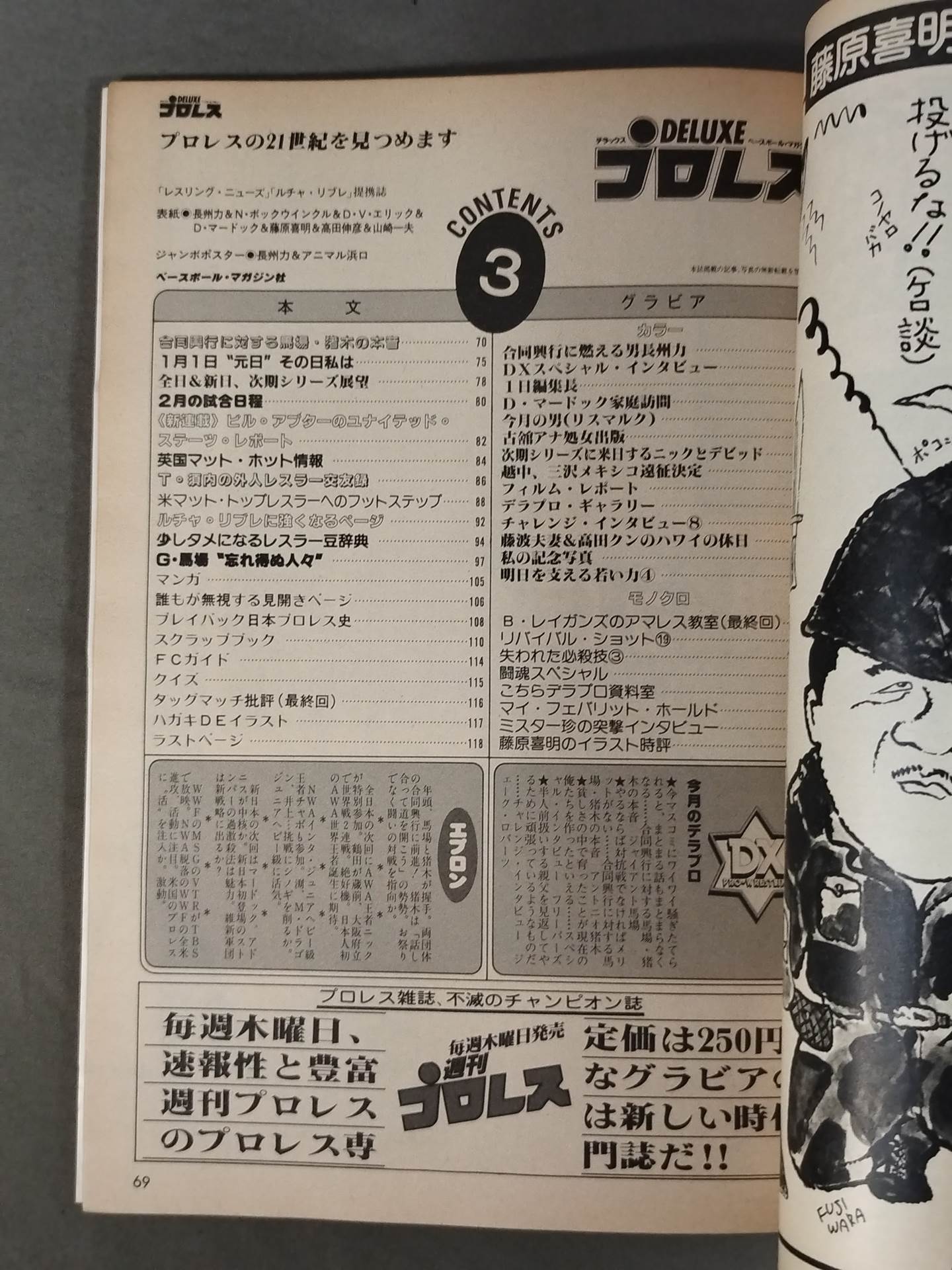 デラックスプロレス 1984年3月号