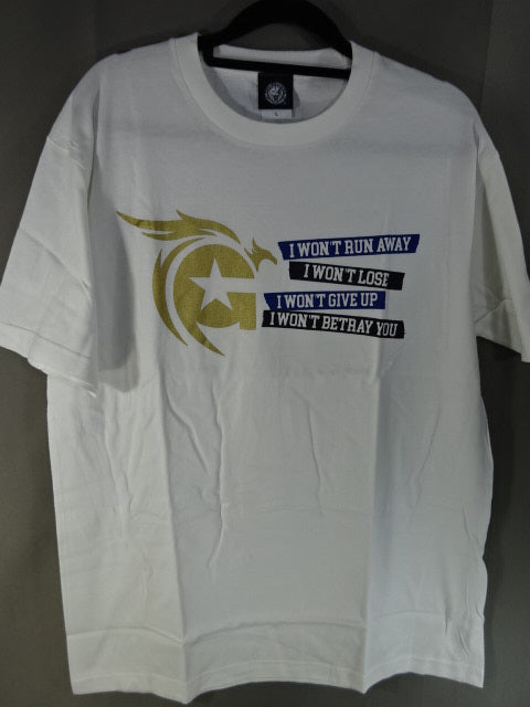 飯伏幸太 I will become God Tシャツ(ホワイト)