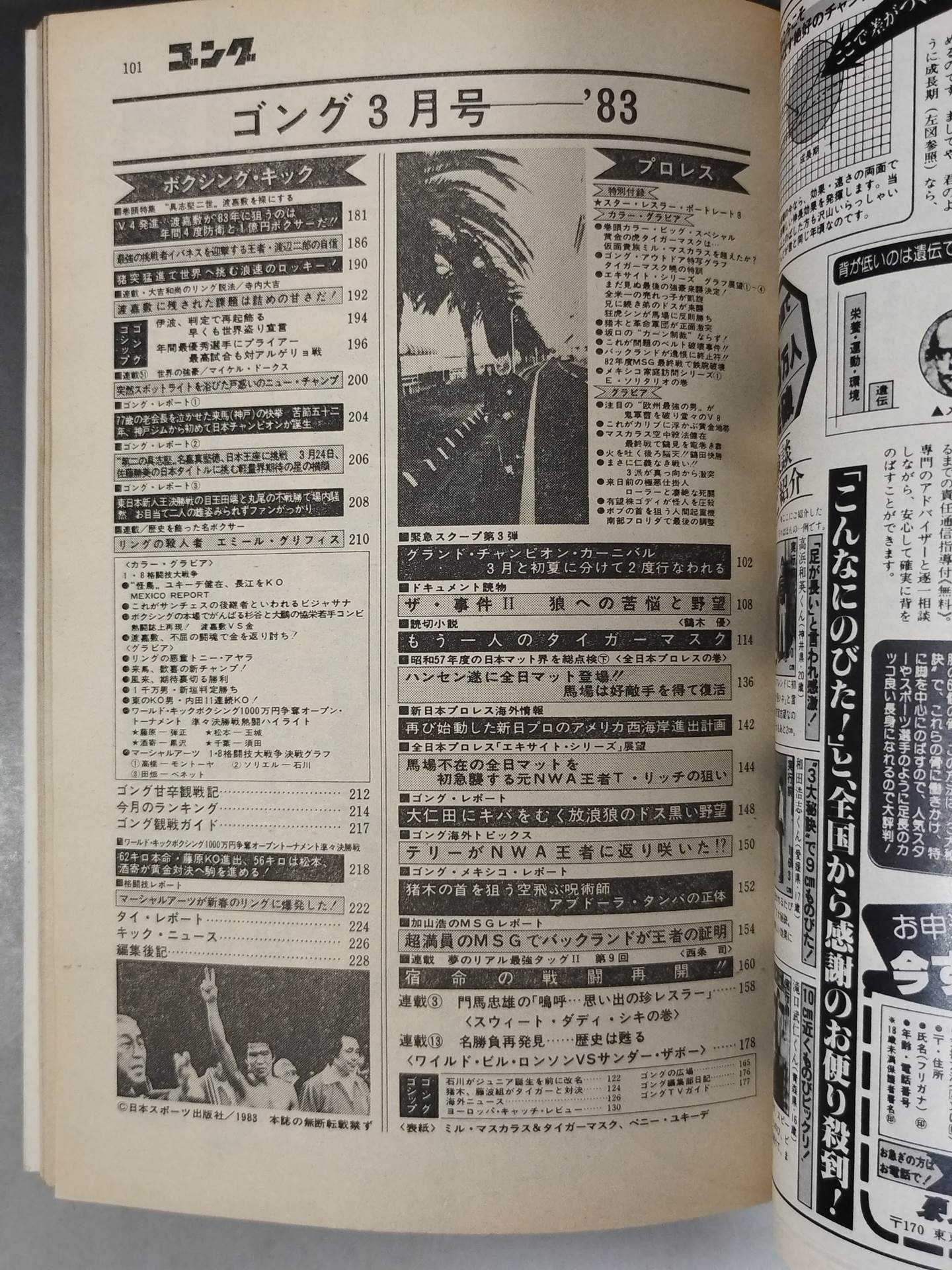 月刊ゴングVol.16 No.3