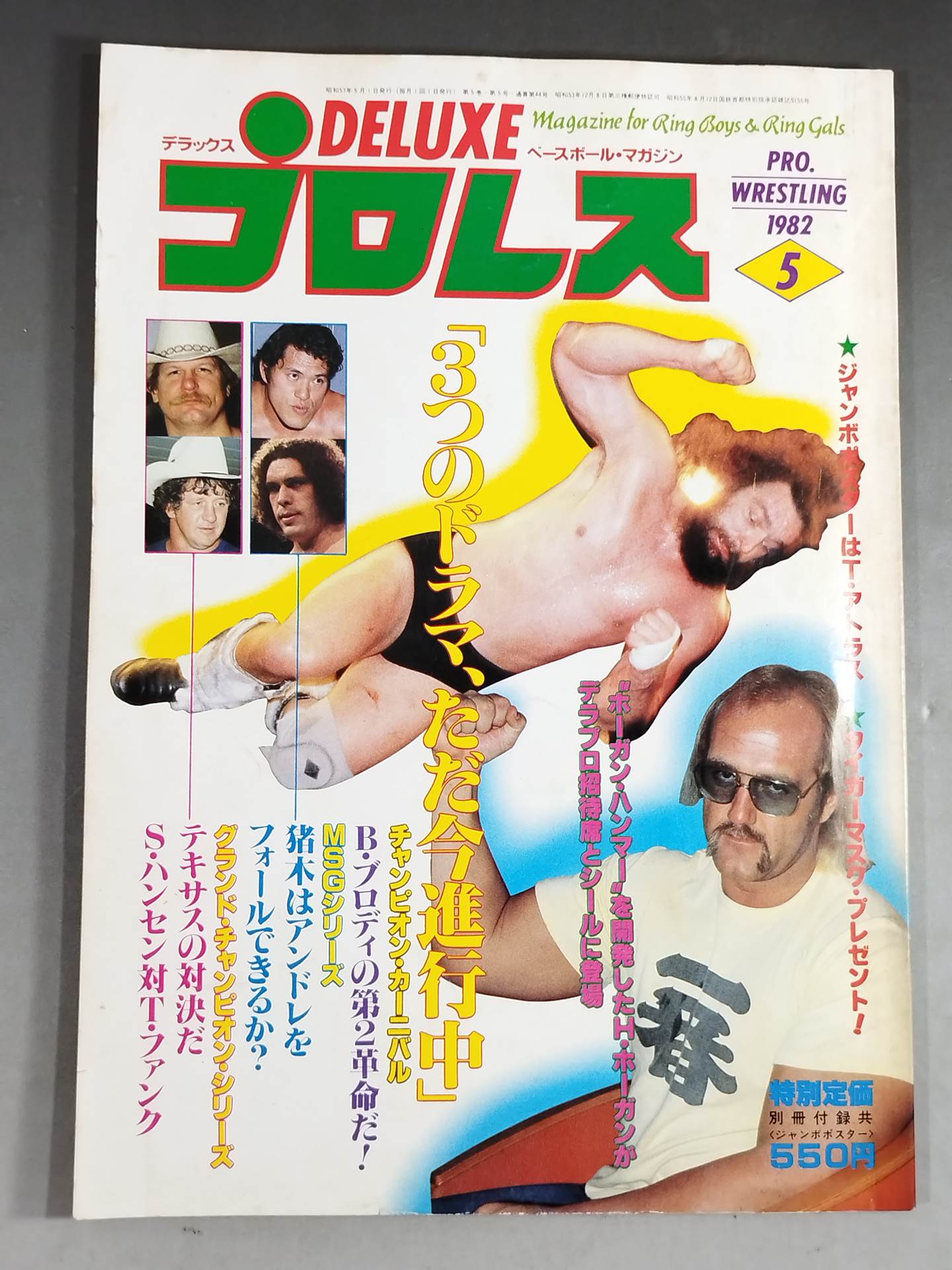 デラックスプロレス 1982年5月号