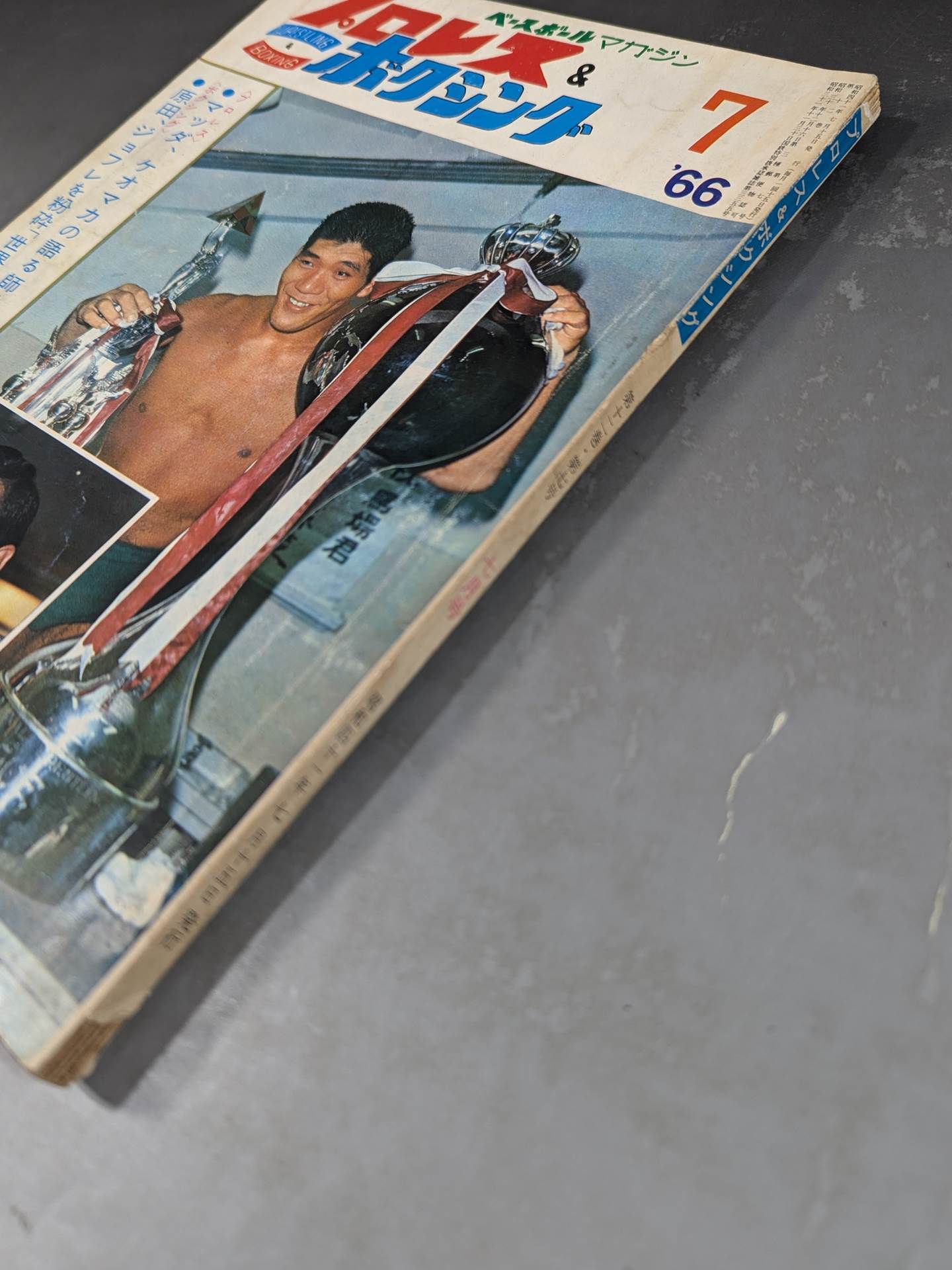プロレス&ボクシング 1966年7月号